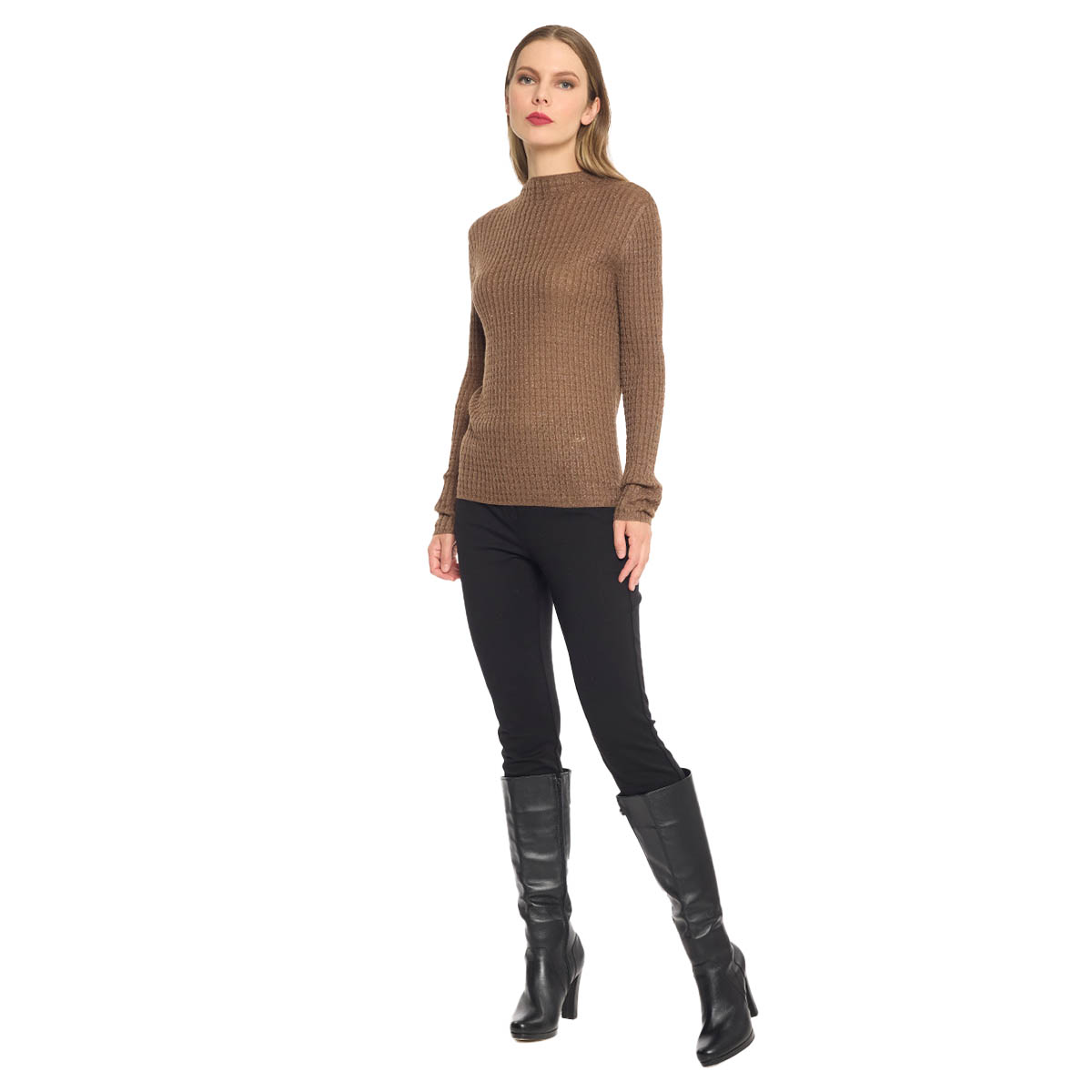 Su&eacute;ter Escote Redondo  Foleys Para Mujer Casual image number null
