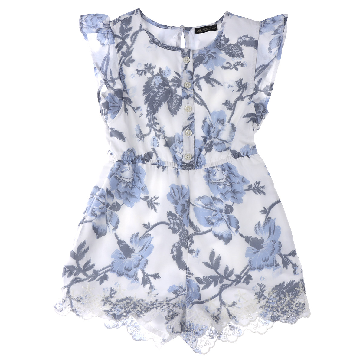 Romper Cuadros Gingham Jeanious para Ni&ntilde;a image number null