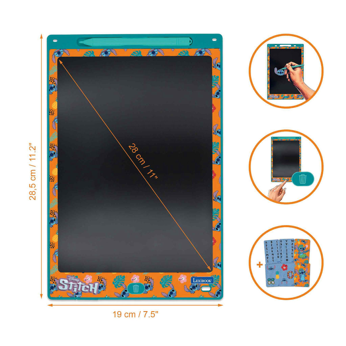 Tableta de Tinta Electronica Stitch Lexibook image number null