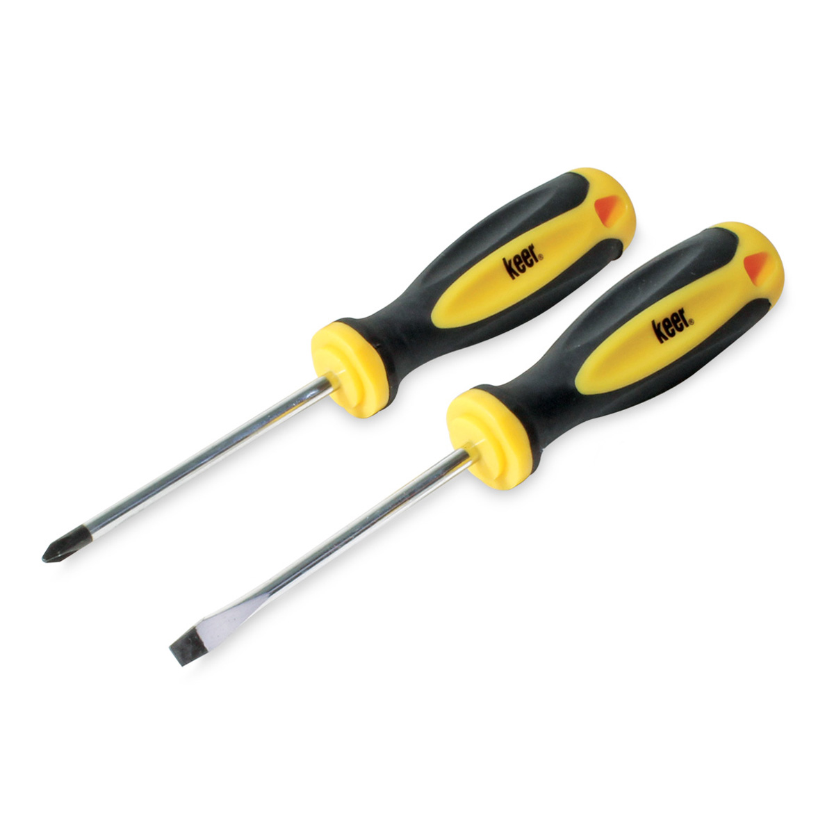 Santul 6672 Juego De 2 Desarmadores, Mango Bimaterial Cabinet 1/4" X 4" image number null