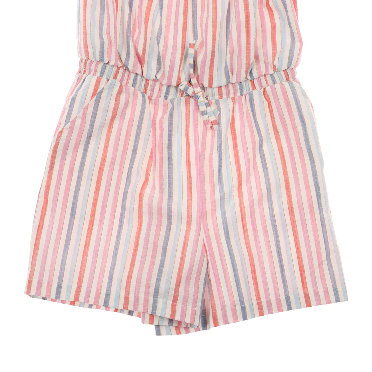 Romper Rayas Multicolor Verano Casual Jeanious Ni&ntilde;a image number null