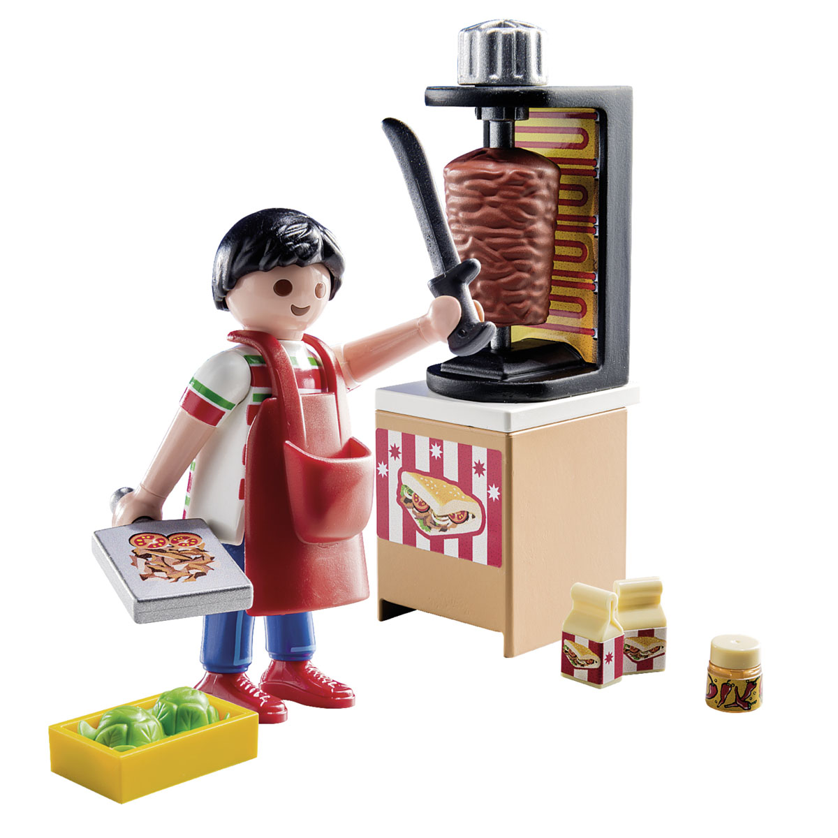 Vendedor De Kebab Playmobil image number null