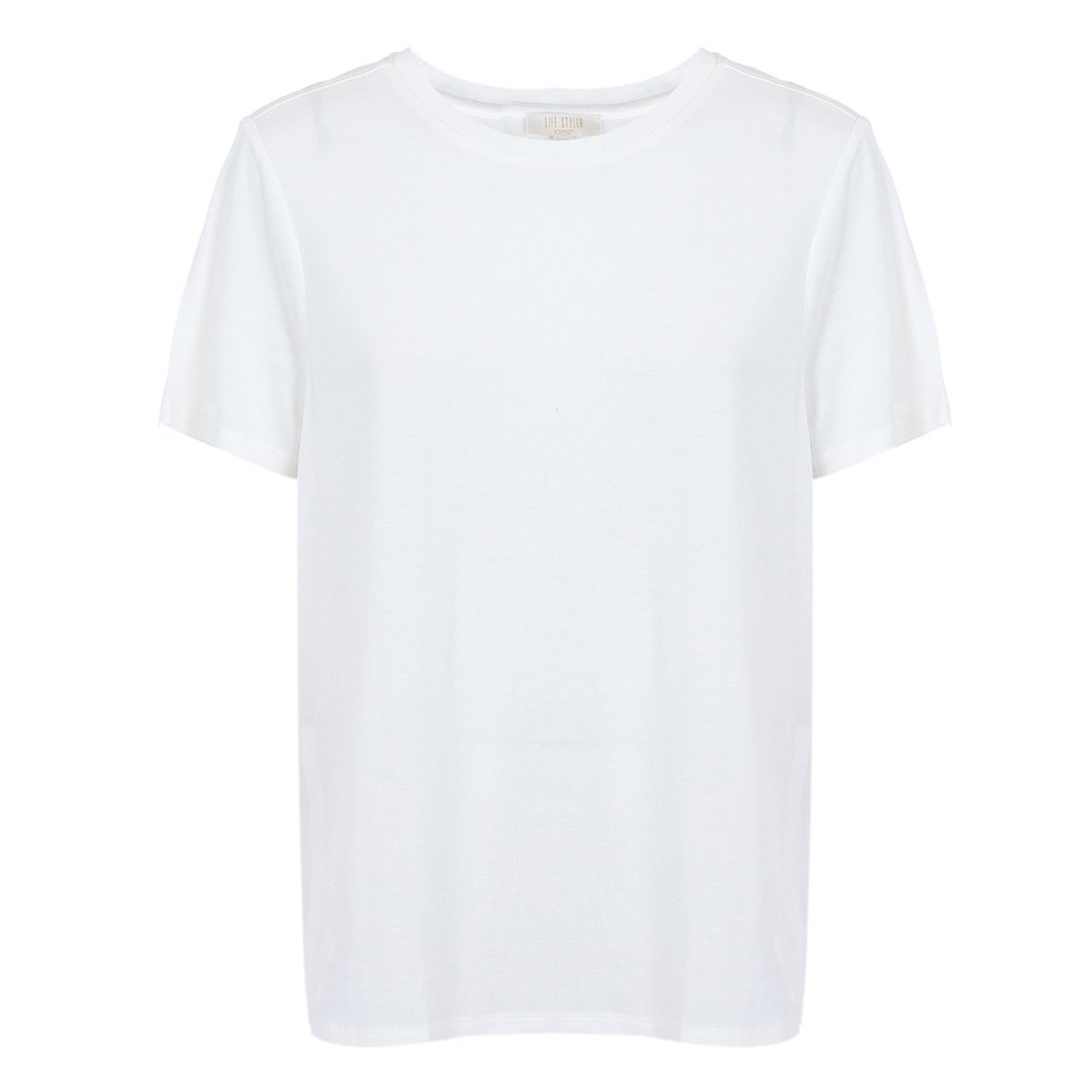Playera Manga Corta Life Styler para Mujer Curvy image number null