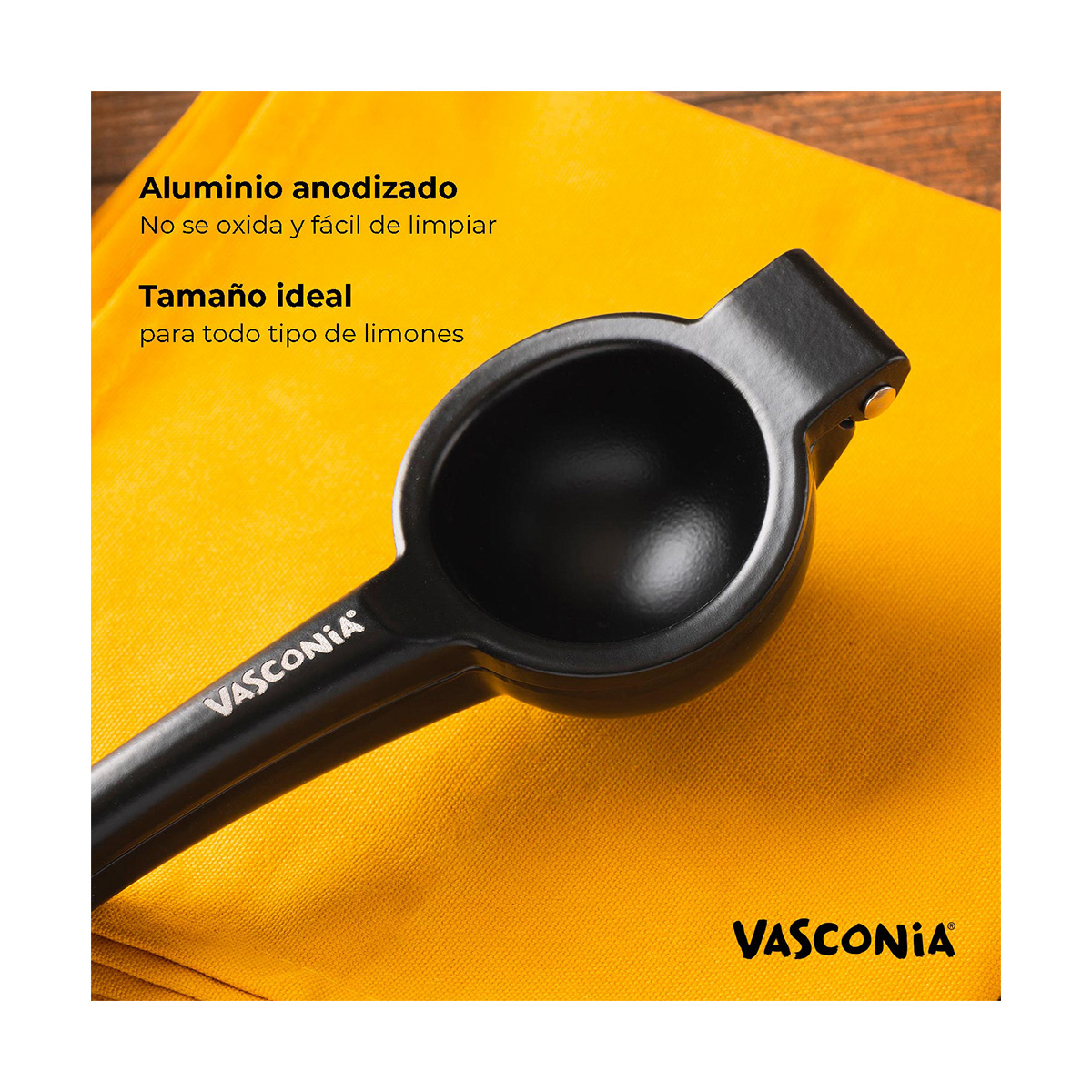 Exprimidor Esencial Negro Vasconia image number null