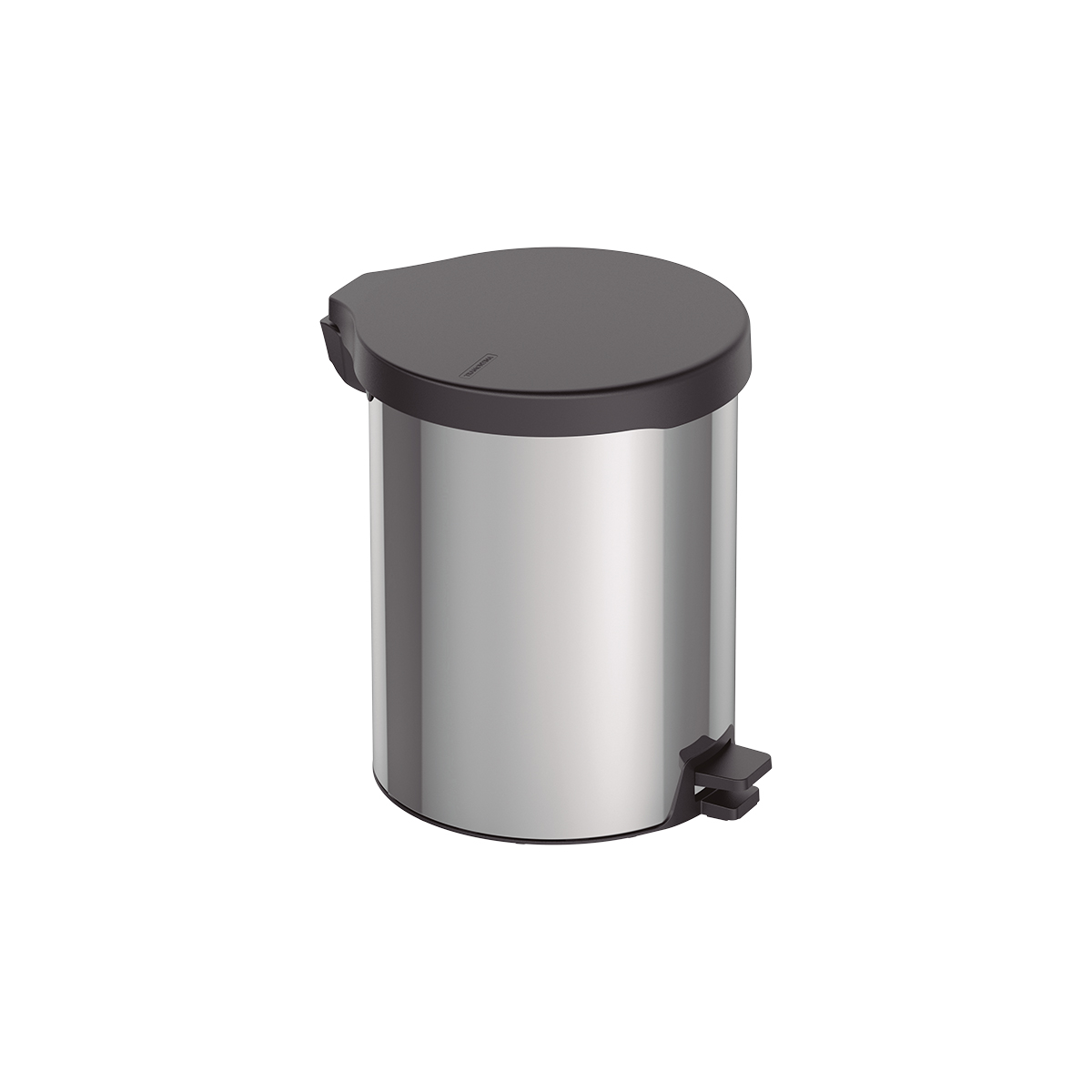 Bote De Basura Inox Con pedal New 12 Lt Tramontina image number null