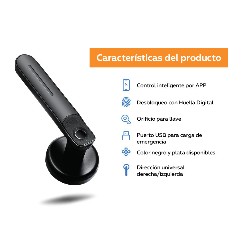 Cerradura Inteligente Xe Ci15btne Xe Seguridad image number null
