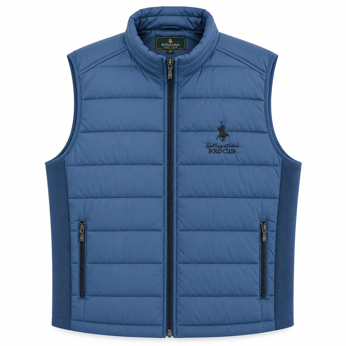 Chaleco Capitonado Royal Polo Club Azul para Hombre Plus image number null