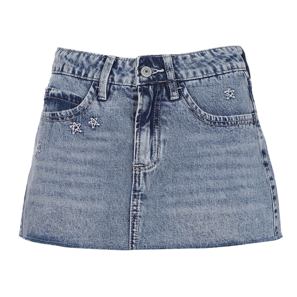 Minifalda De Mezclilla Jeanious Para Mujer Junior image number null