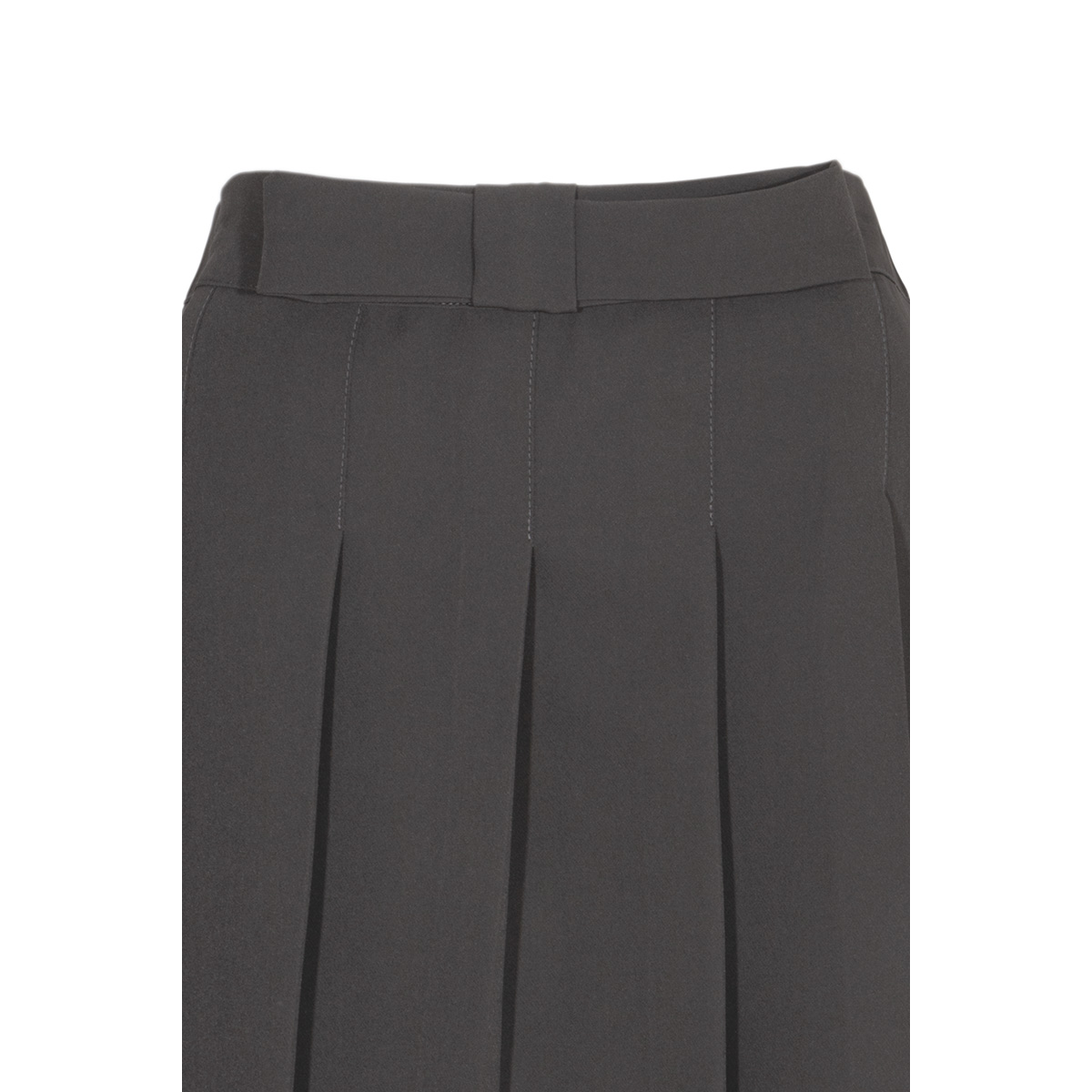Falda Corta Con Tablones Limoncello Para Mujer Junior image number null