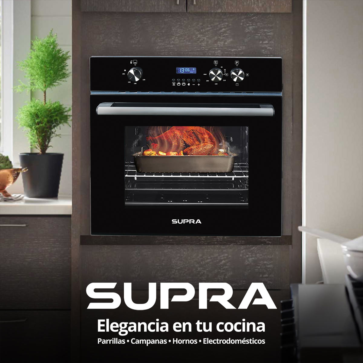 Horno Empotrable 60 cm Supra image number null