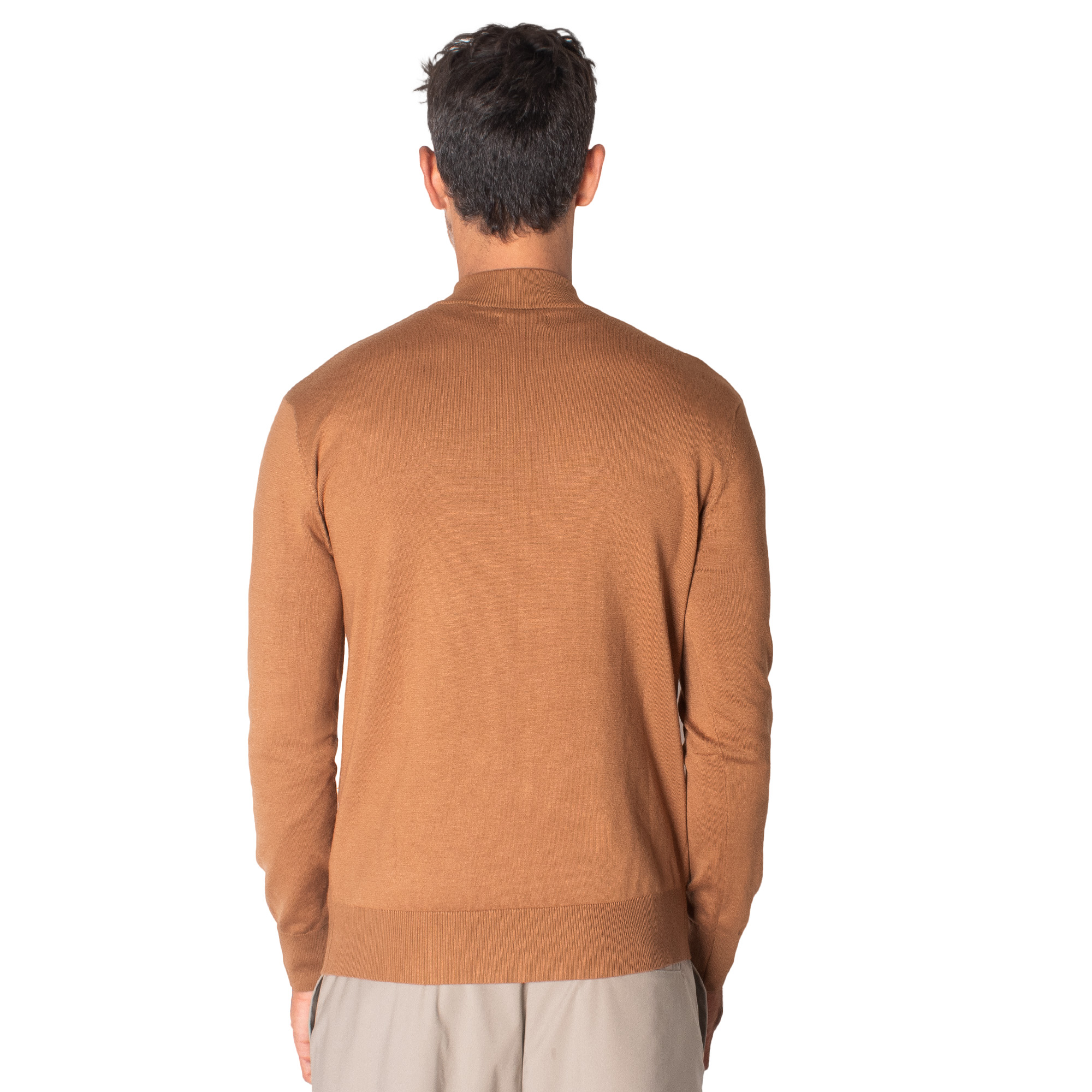 Su&eacute;ter Cuello Mock Generra Regular Fit para Hombre image number null