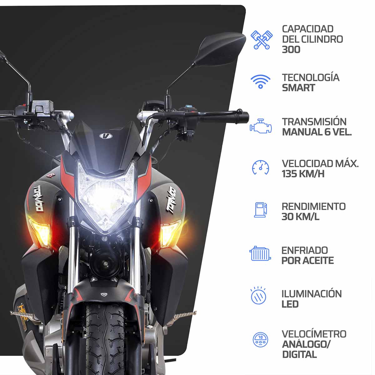 Motocicleta Vento Tornado 300 2026 image number null