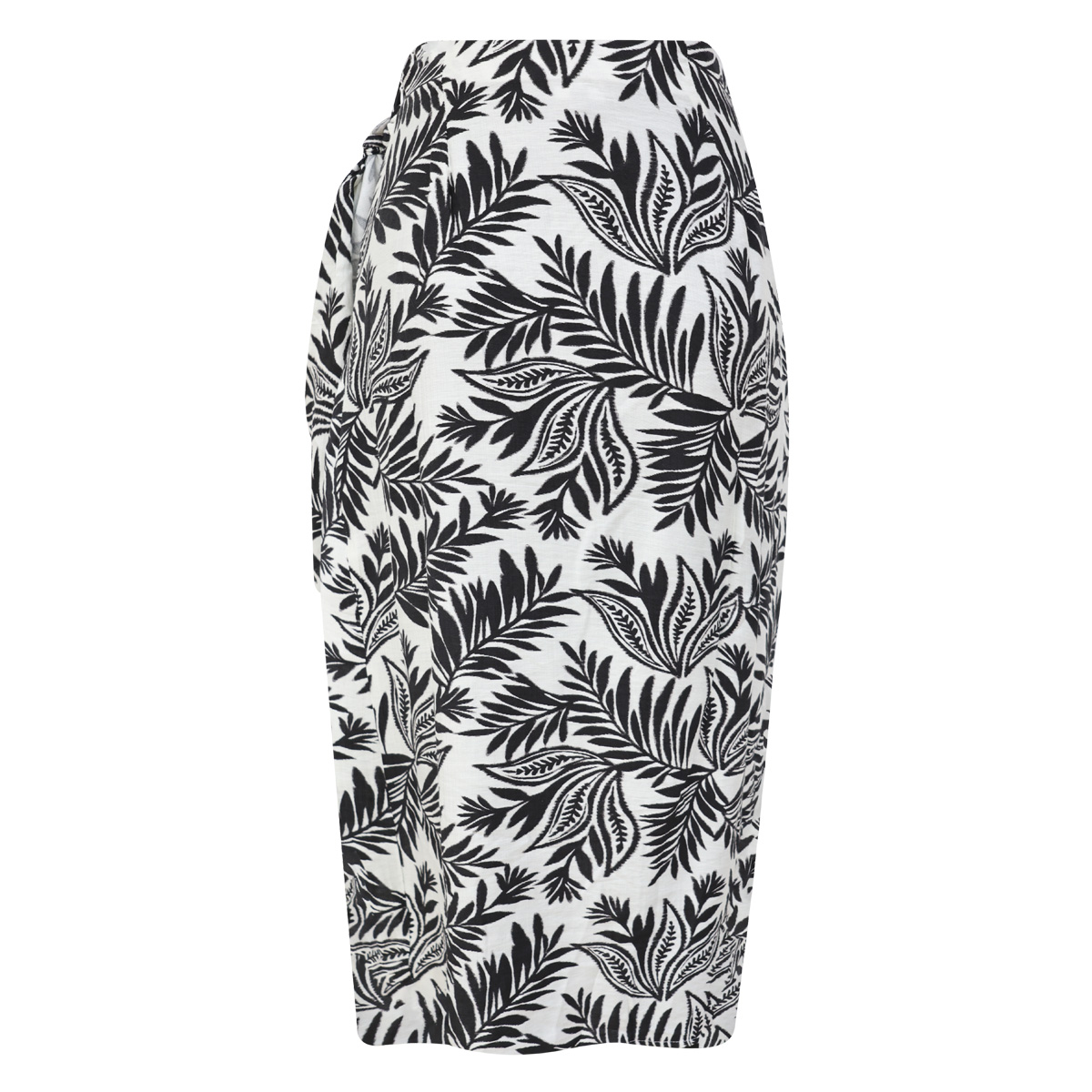Falda envolvente estampado tropical para Mujer Petite Just by basel image number null