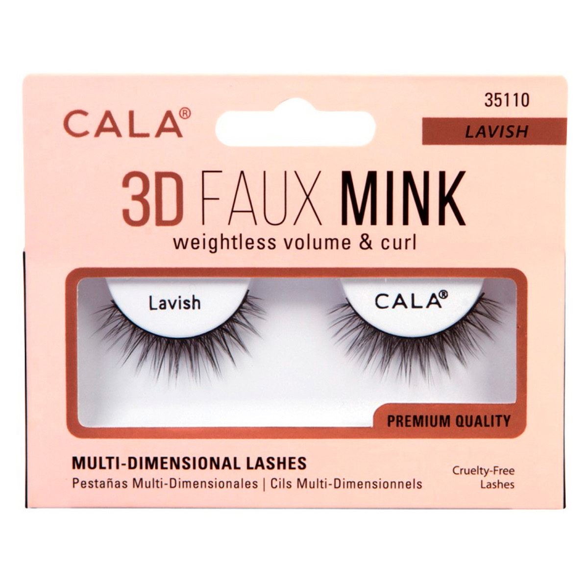 Pesta&ntilde;as Postizas 3D Faux Mink Lashes Lavish image number null