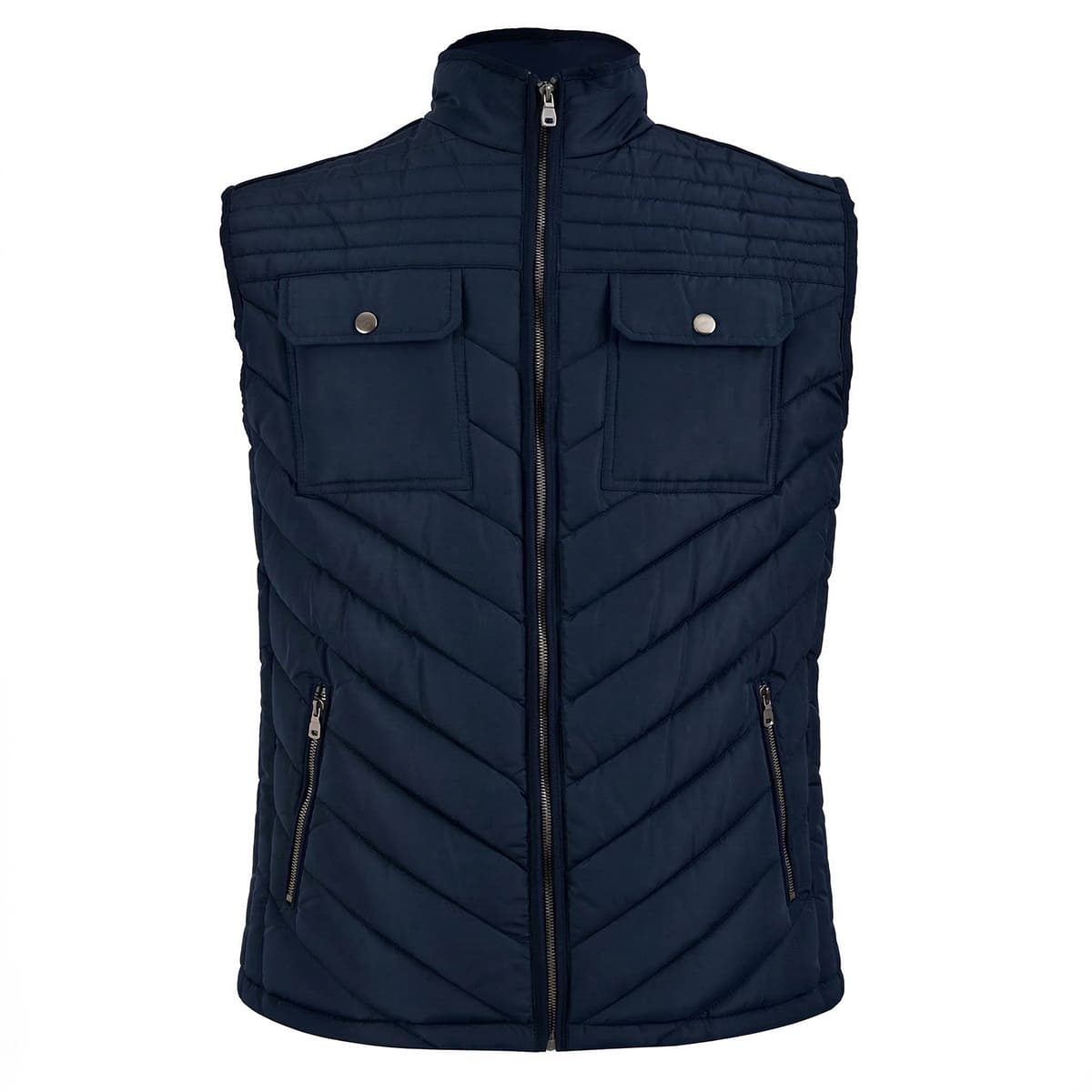 Chaleco Capitonado Giovanni Gali Cuello Alto para Hombre Plus image number null