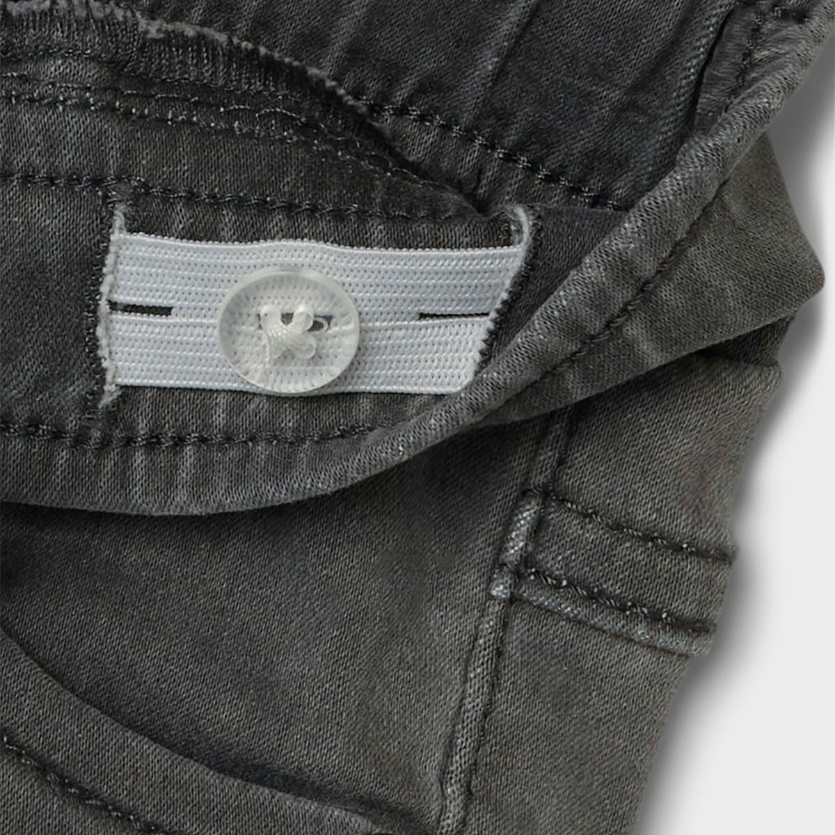 Jeans Efecto Deslavado Cintura Jogger Name It con Jareta para Beb&eacute; Ni&ntilde;o image number null