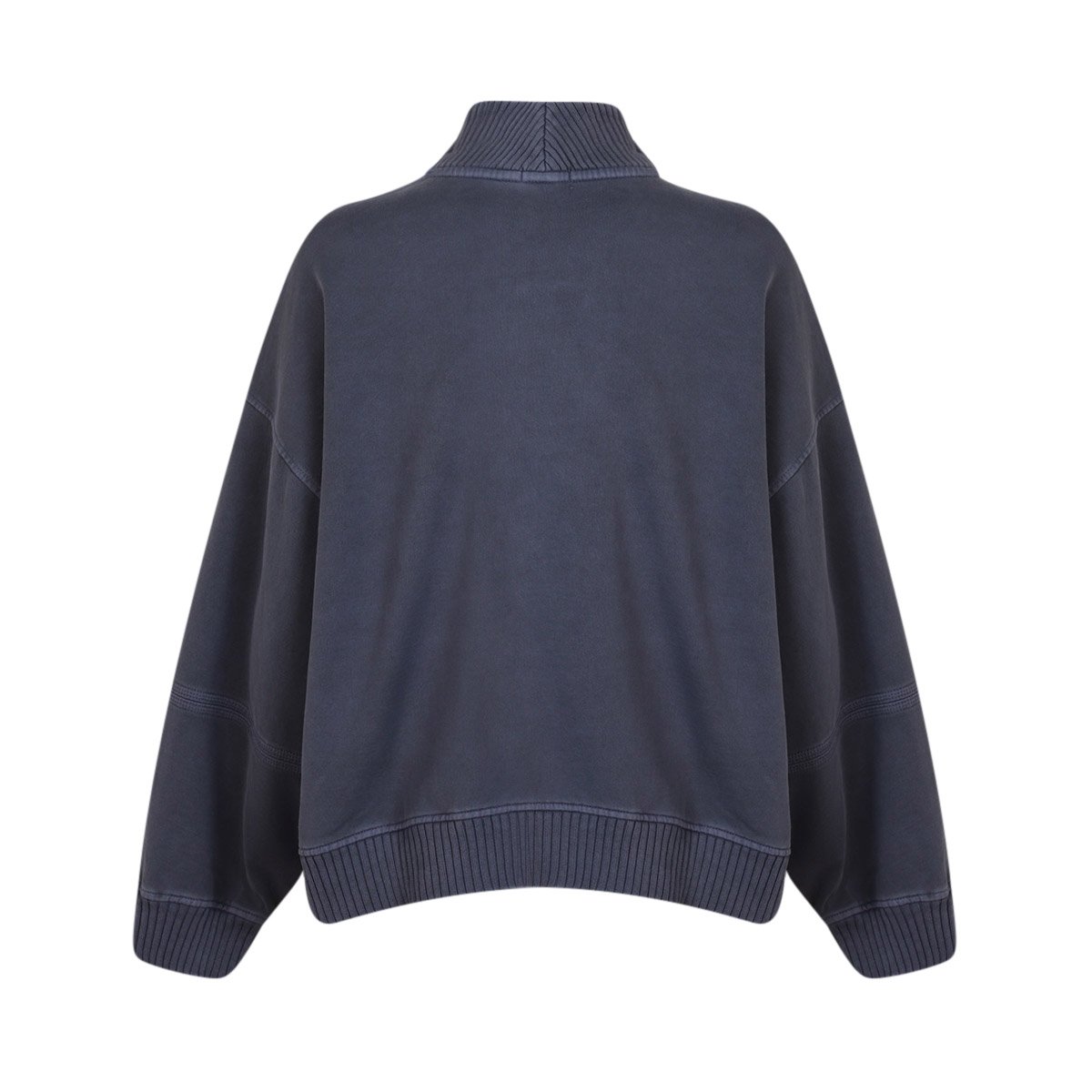Sudadera Medio Cierre Fench Terry Jeanious Para Mujer Curvy image number null