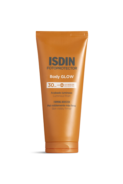 Isdin Body Glow Protector Solar Spf30 200 ml image number null