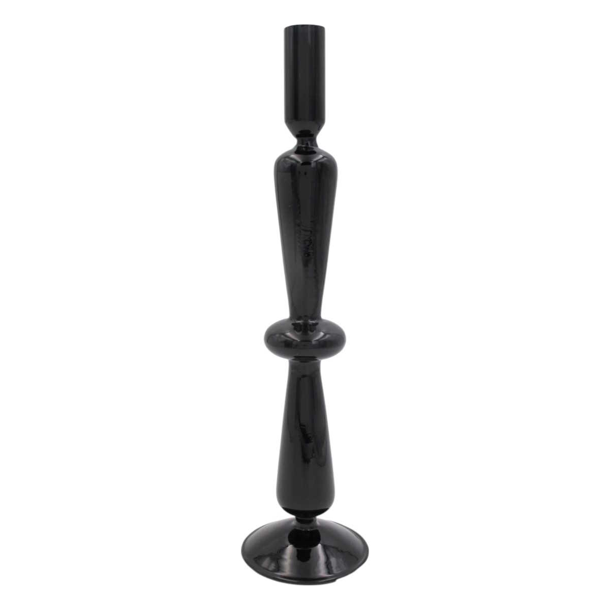 Portavela Temis Vidrio Negro Zense image number null