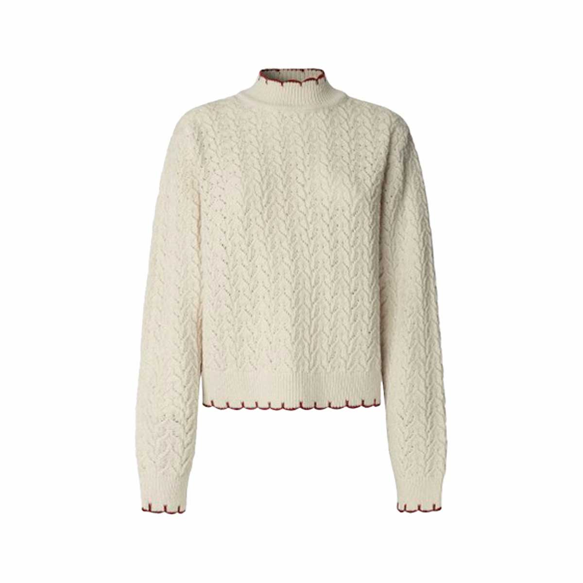 Jersey Con Detalles En El Cuello Pepe Jeans Para Mujer Junior image number null