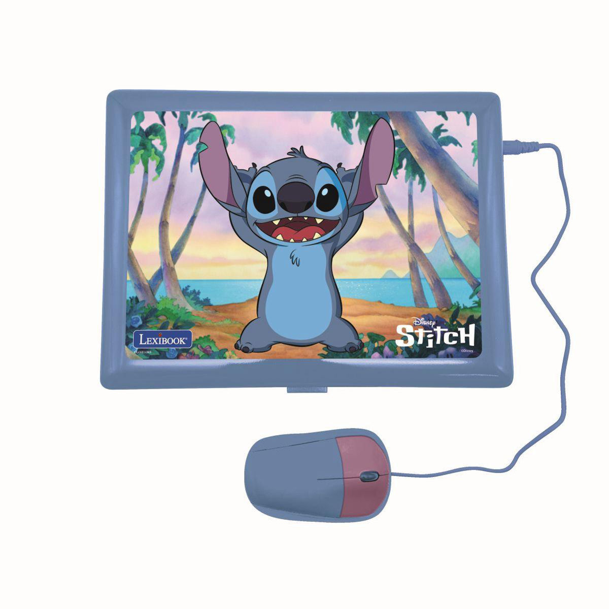 Laptop Educativo Bilingue Stitch Lexibook image number null