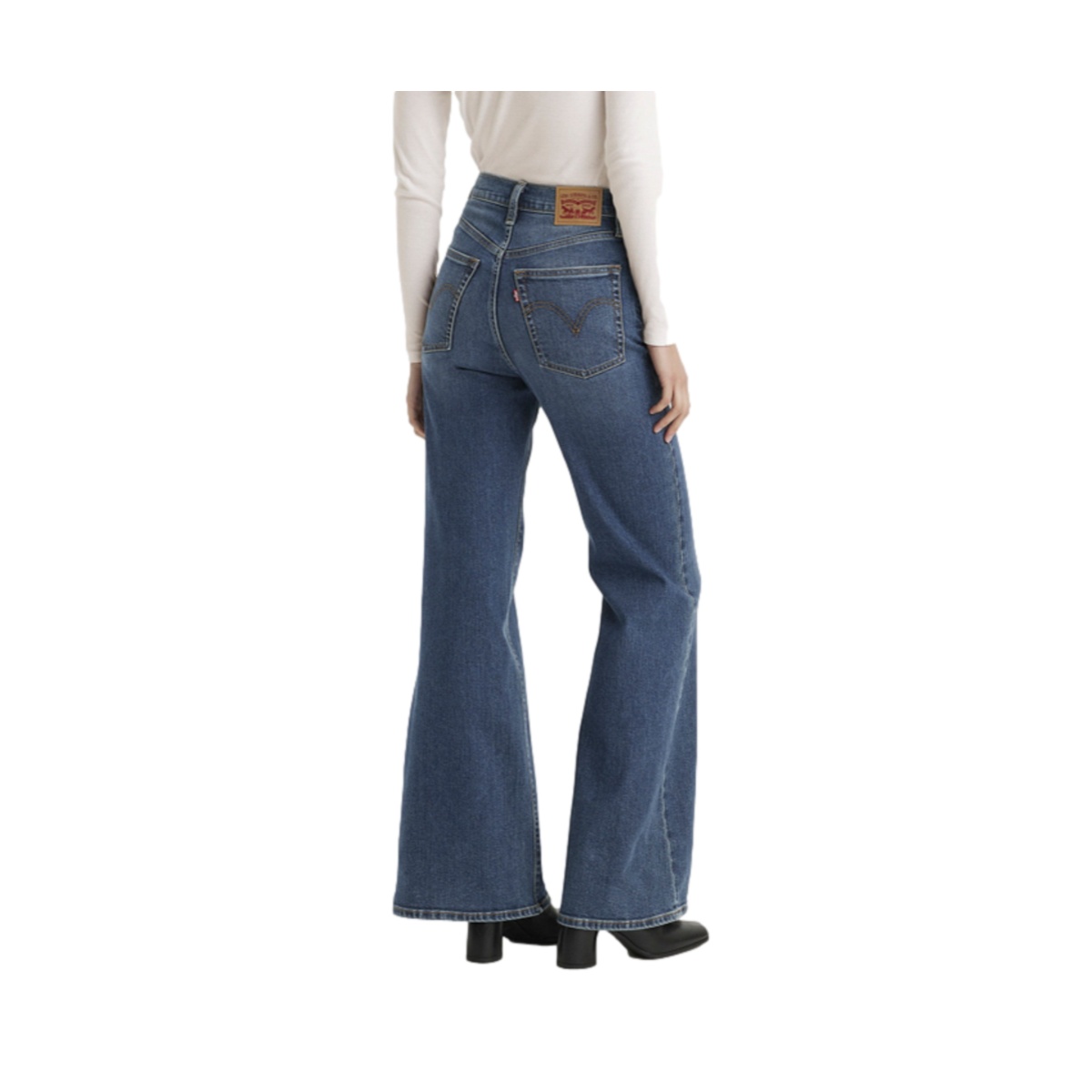 Jeans Acampanado Levi's Cintura muy Alta Para Mujer Junior image number null