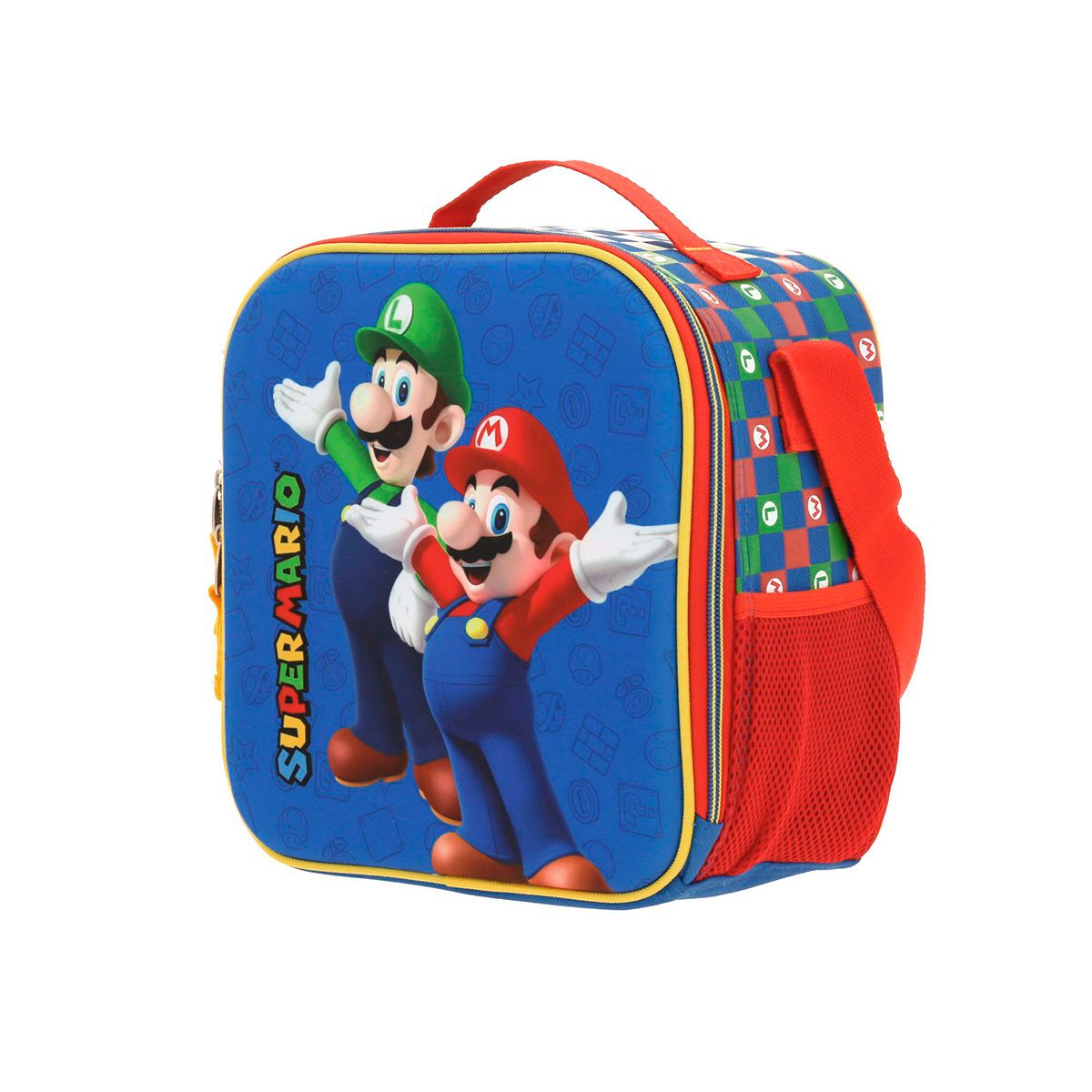 Set 3 En 1 Mochila G Super Mario Azul image number null