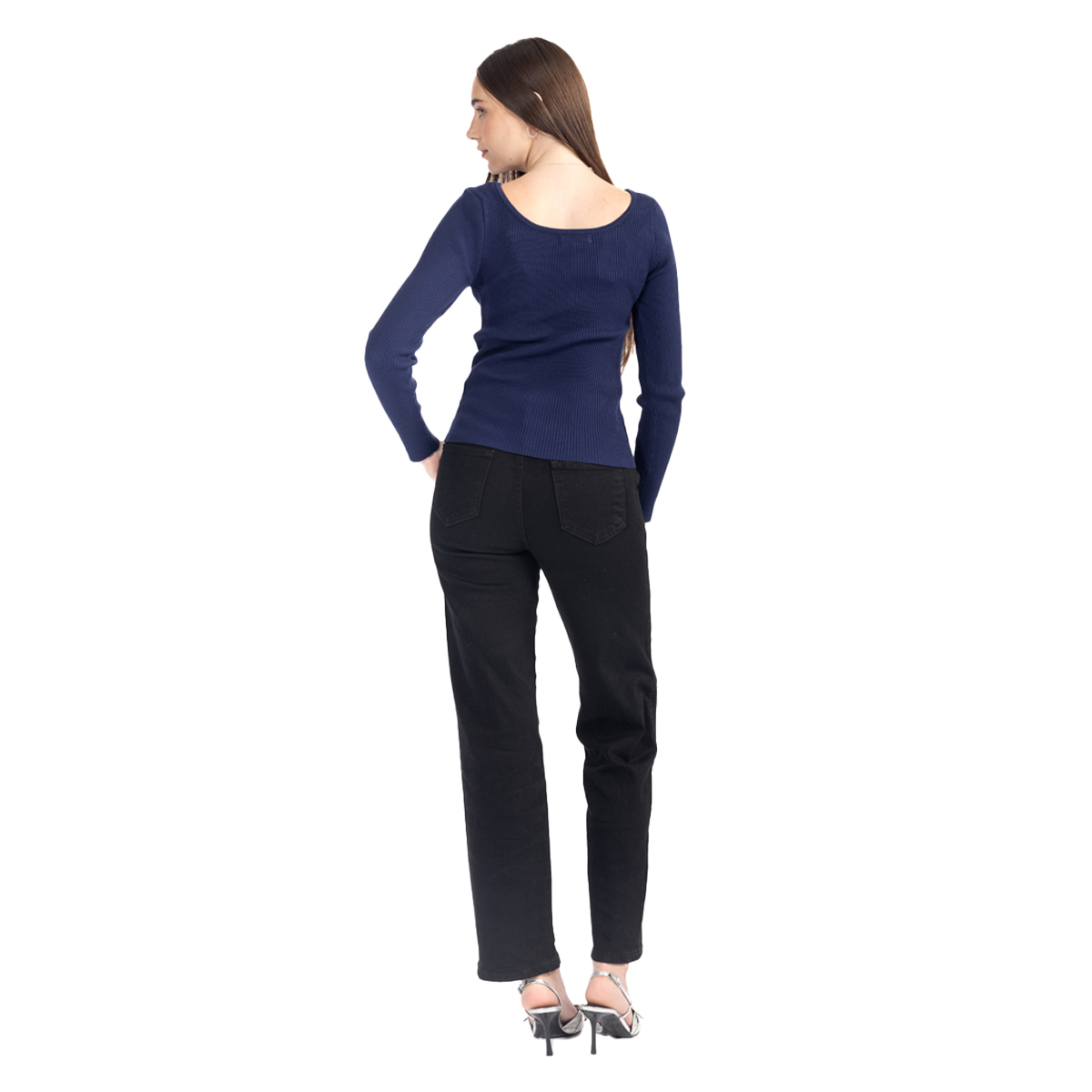 Jeans Wide Leg Para Mujer Junior Forever  21 image number null