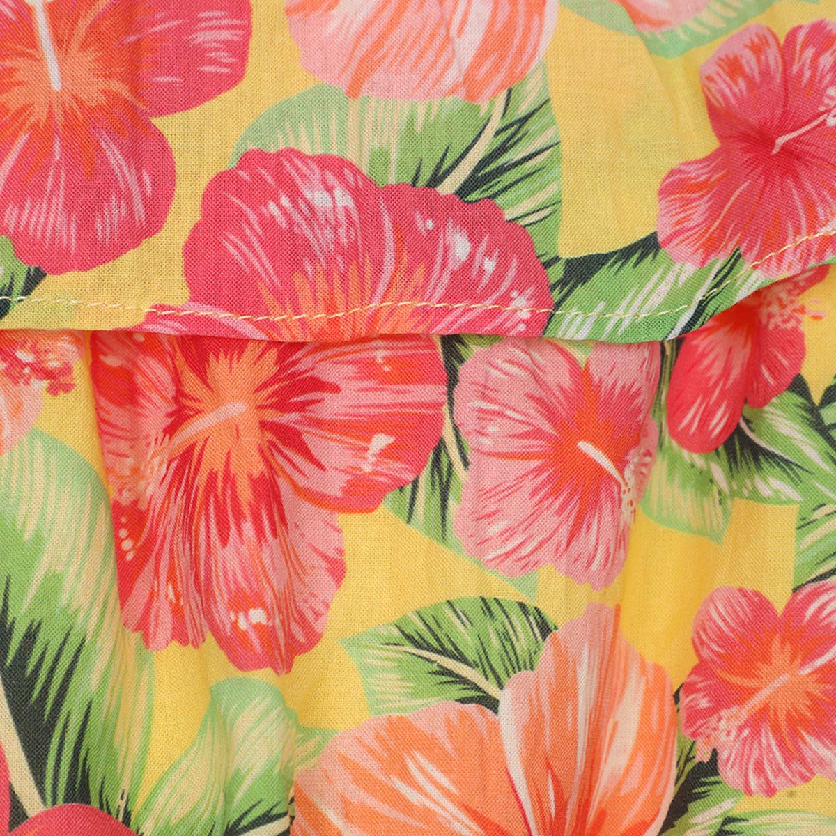 Blusa sin Mangas Estampado Tropical Fukka para Ni&ntilde;a image number null