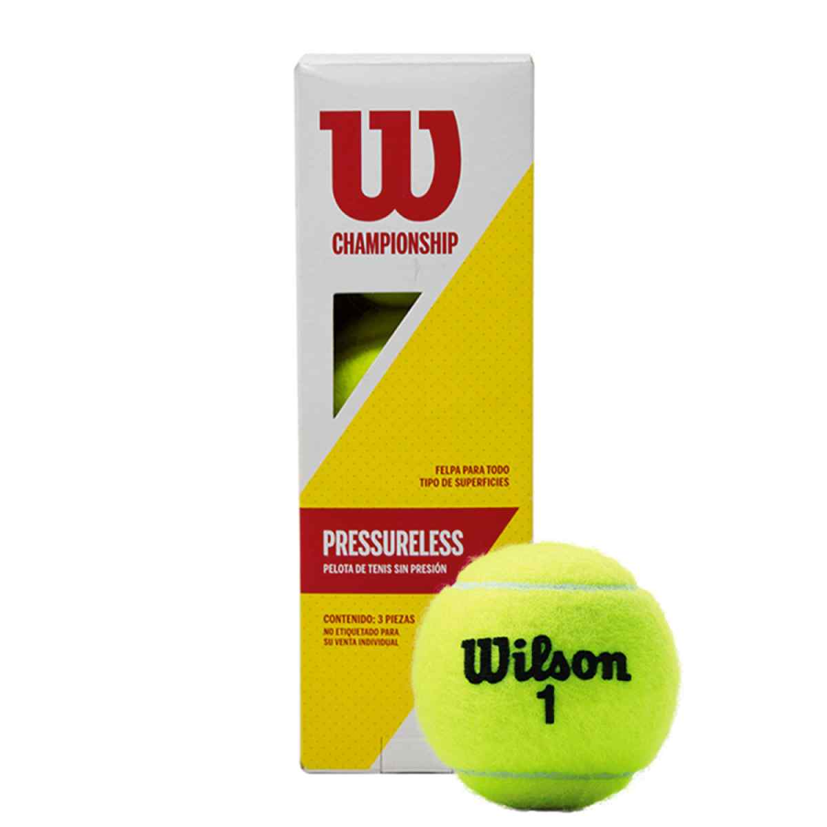 Tubo con 3 Pelotas De Tenis Wilson image number null