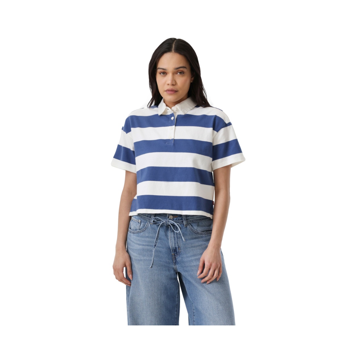 Playera Aries Rugby Polo Levi&acute;s para Mujer Junior image number null