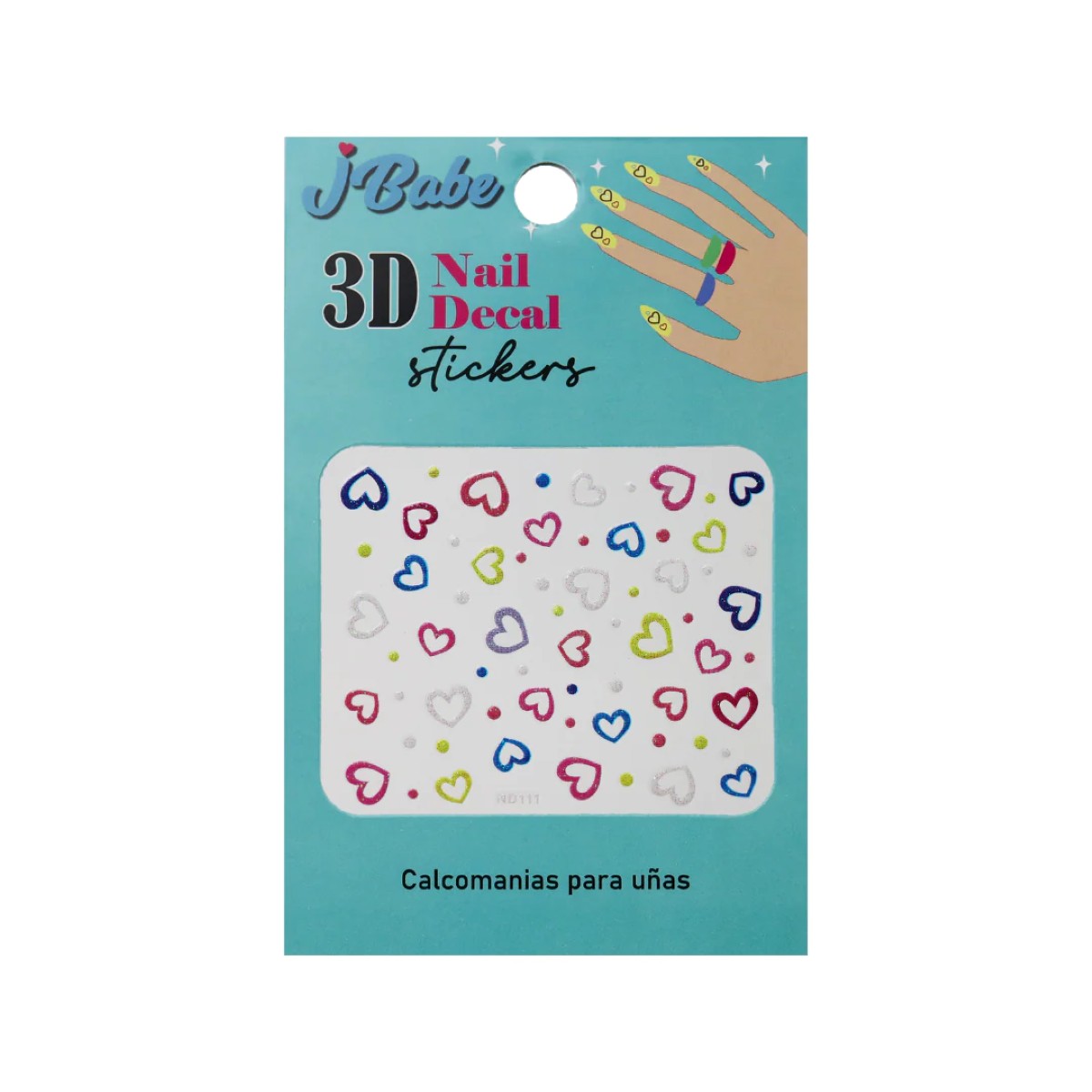 Stickers Corazones JBabe image number null