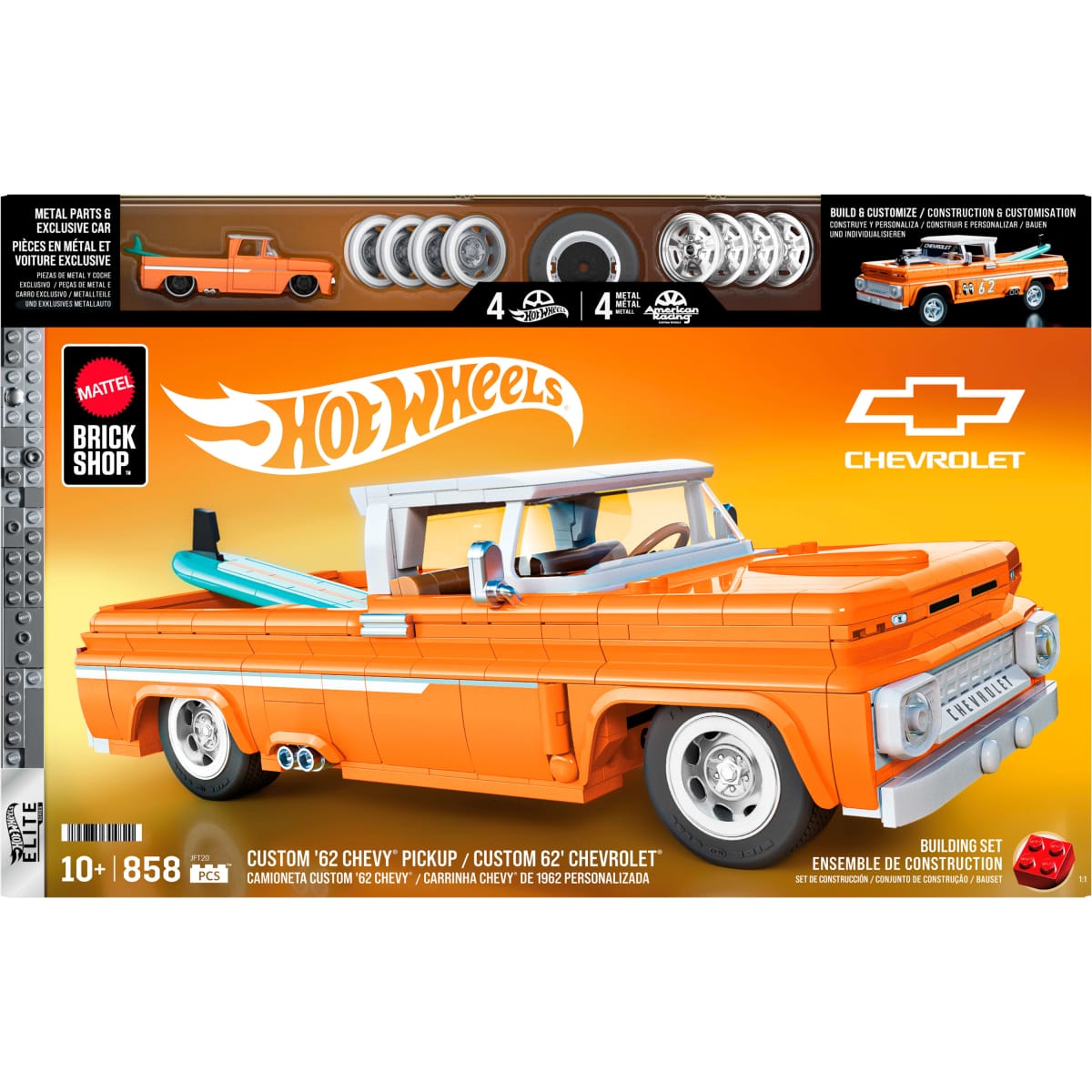 Mattel Brick Shop Elite Camioneta Chevy image number null