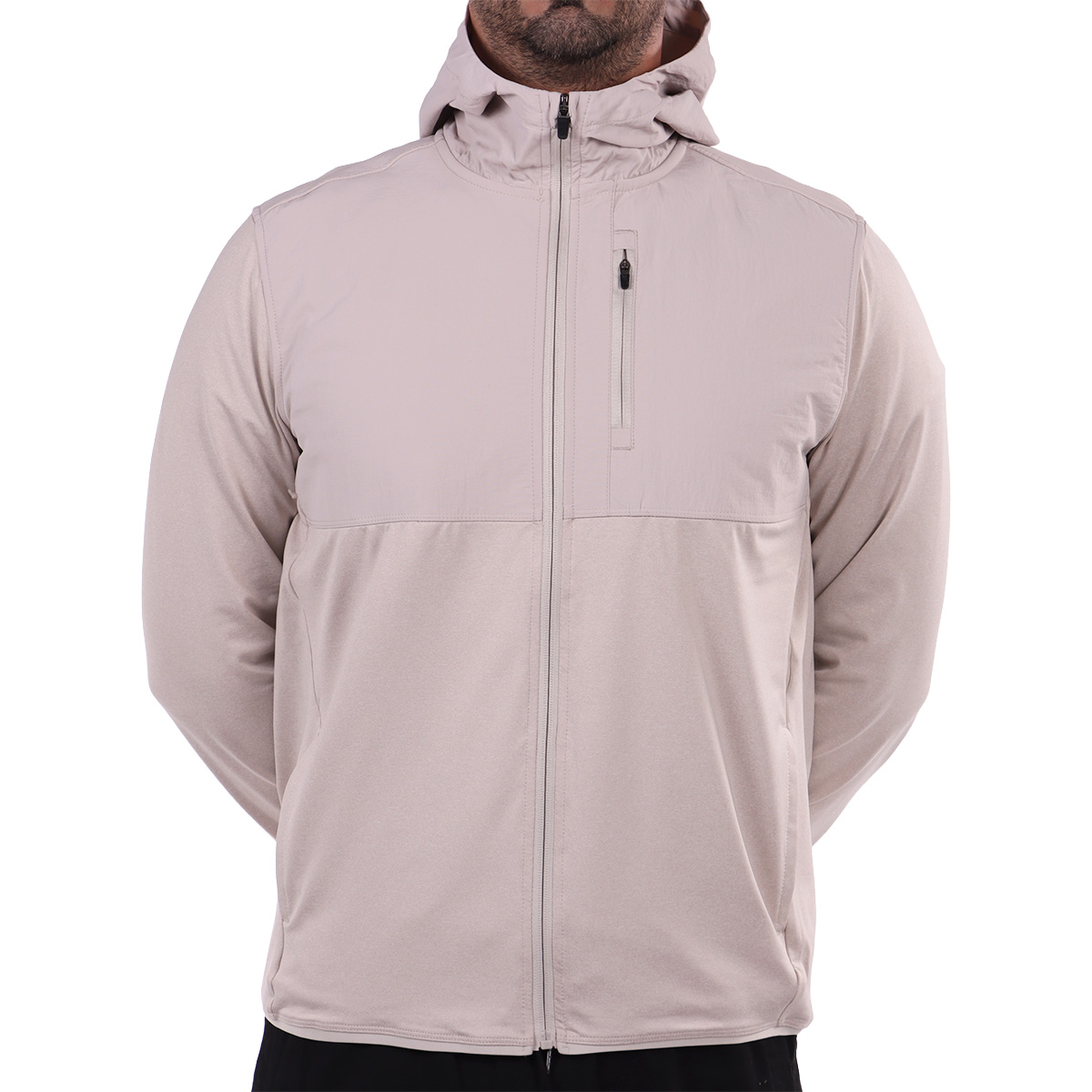 Chamarra Deportiva con Capucha Poli&eacute;ster Fukka para Hombre image number null