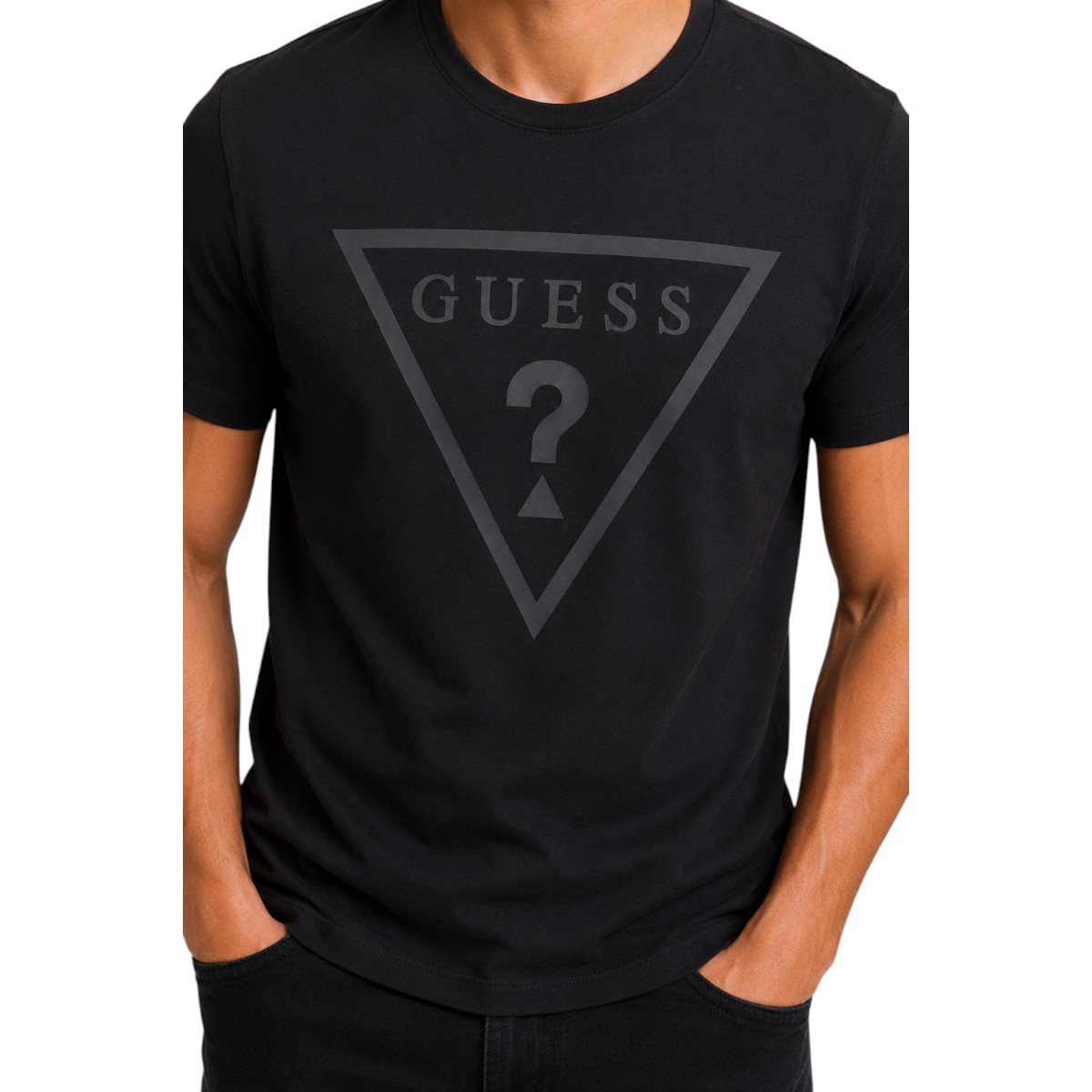 Playera Manga Corta Guess Factory para Hombre image number null