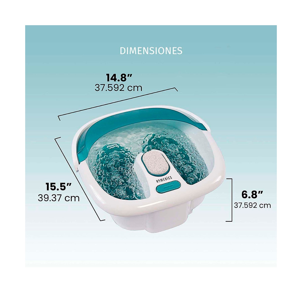 Tina Spa Elite para Pies Homedics image number null