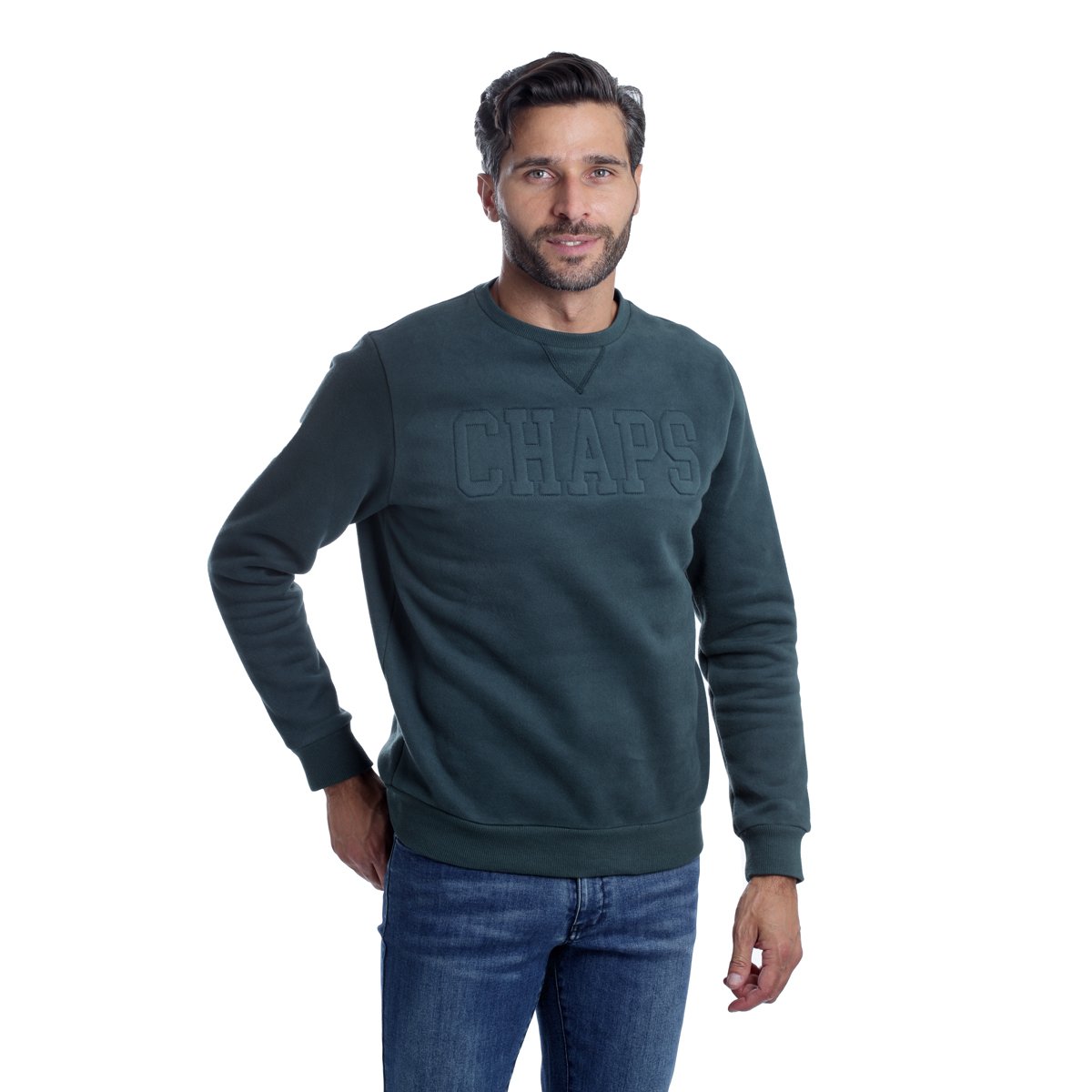 Sudadera Regular Fit Chaps para Hombre Plus image number null