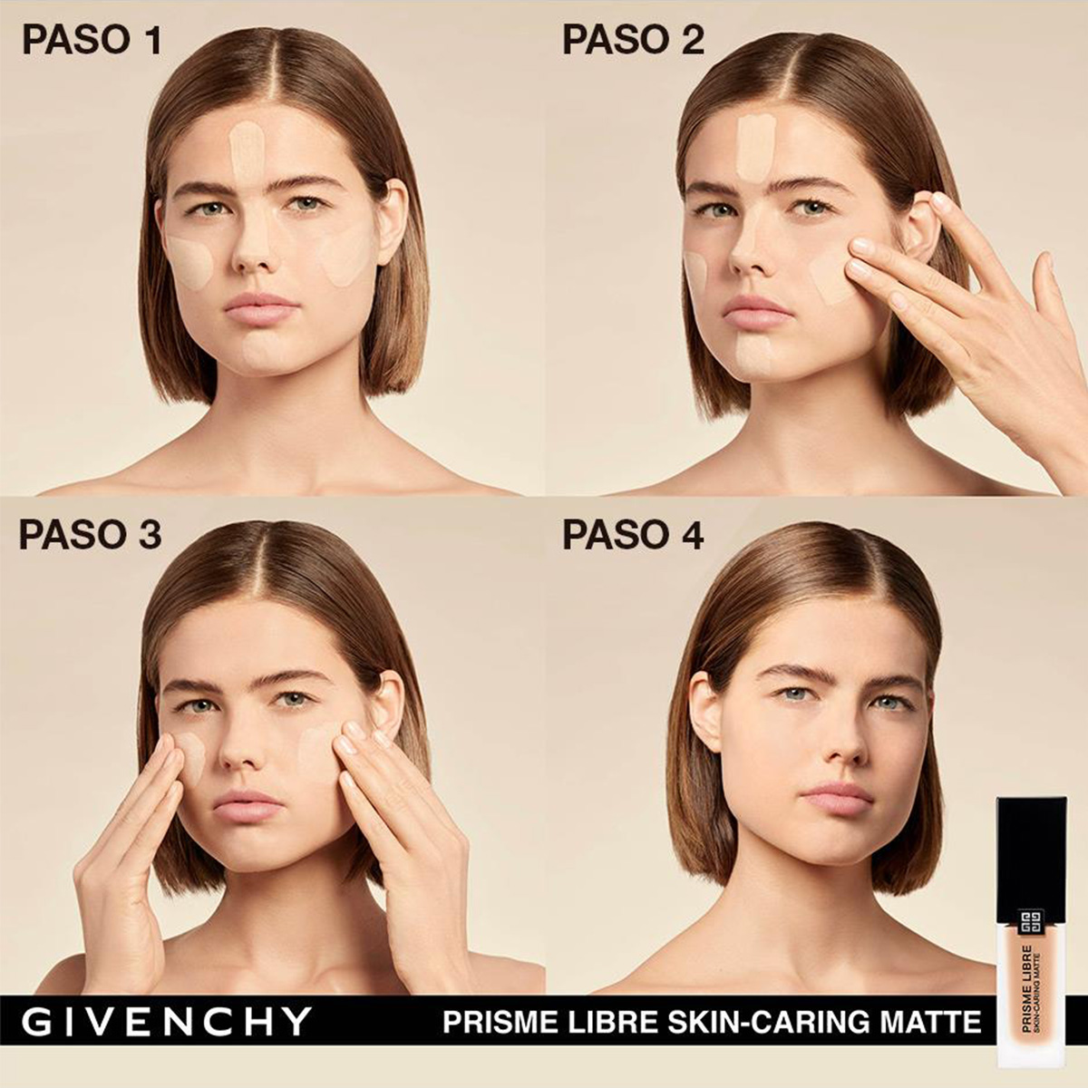 Base de maquillaje l&iacute;quida matificante Givenchy Prisme 24 horas de duraci&oacute;n. 3-C240 image number null