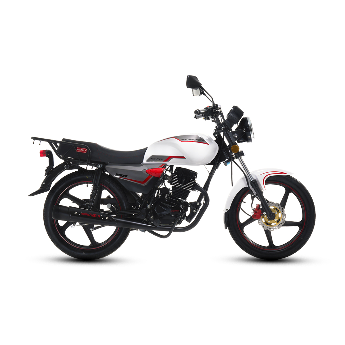 Motocicleta De Trabajo Treck Motors Trapper 150 Blanco 2026 image number null