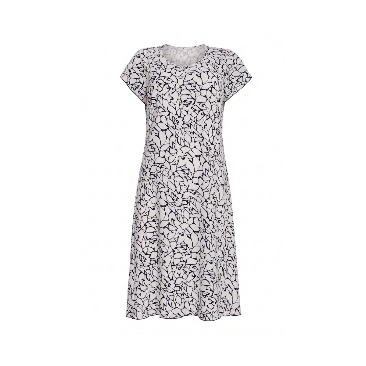 Conjunto Dos Piezas Saco Liso Y Vestido Estampado Joces Para Mujer image number null