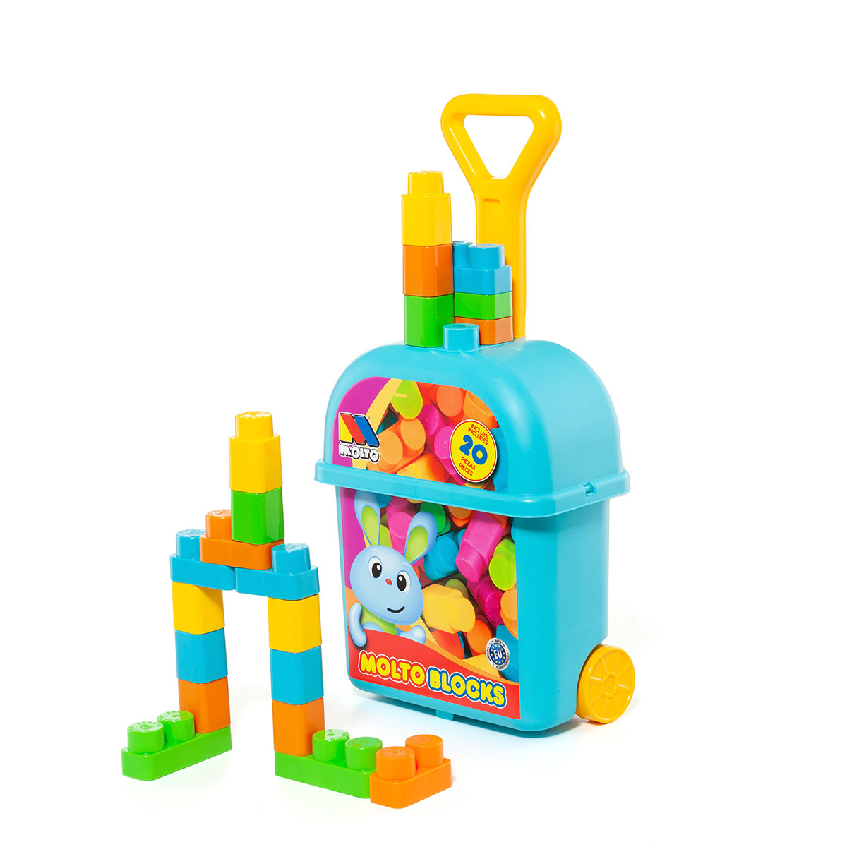 Molto Blocks Trolley 20 pzs image number null