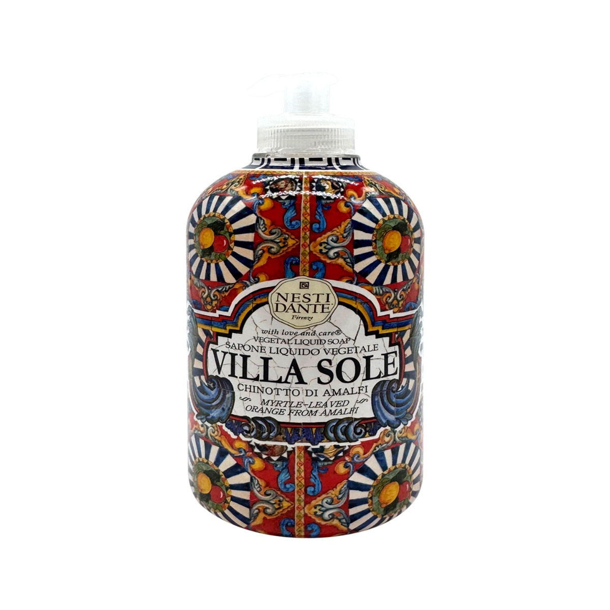 Jab&oacute;n L&iacute;quido Nesti Dante Villa Sole Chinotto De Amalfi   500 Ml image number null