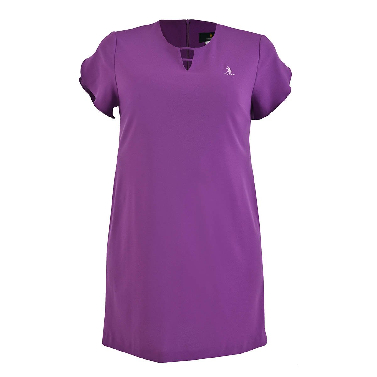 Vestido Manga Corta Polo Club para Mujer Curvy image number null