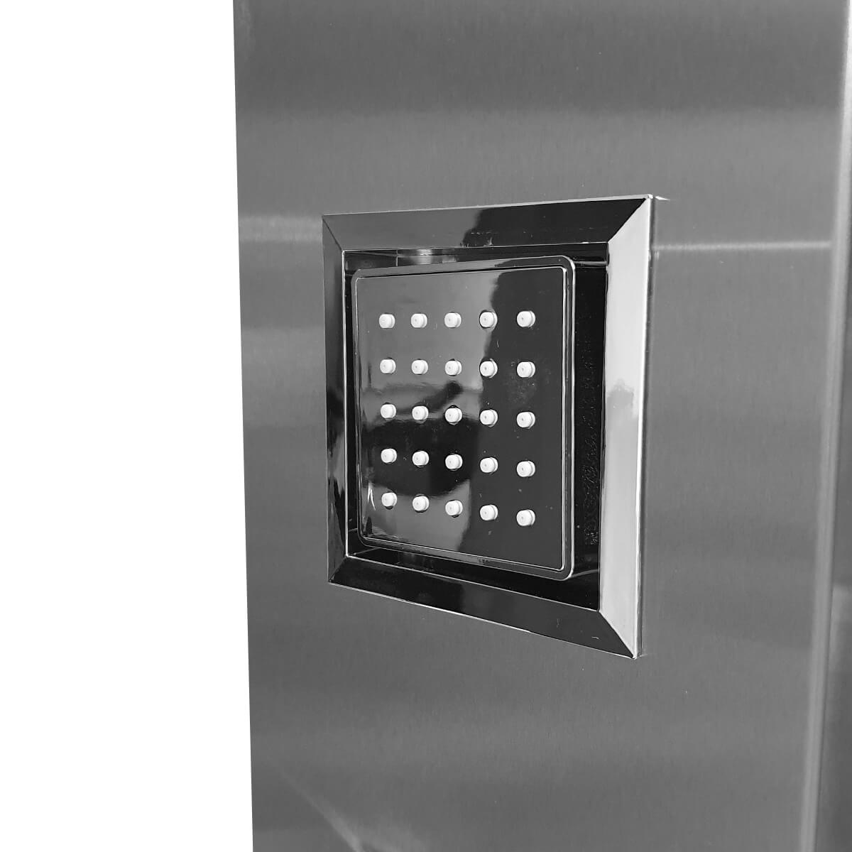Regadera Tipo Panel A 2 Piezas Con Jabonera Regpse Mundo Lucido image number null