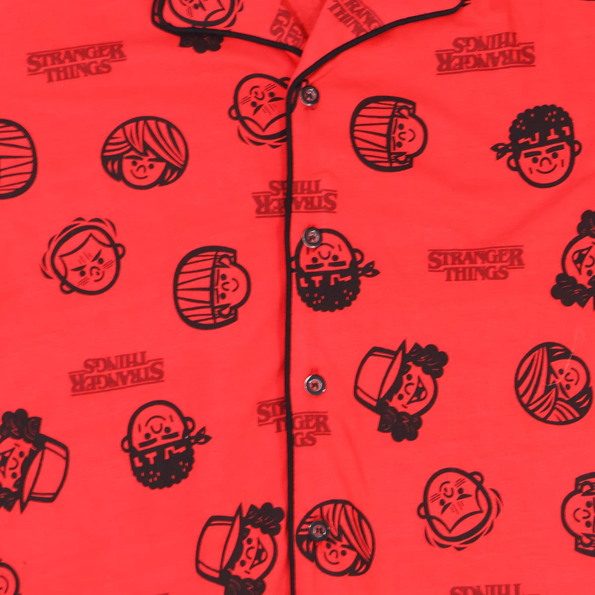 Pijama de Playera Manga Larga y Pantal&oacute;n Dise&ntilde;o Stranger Things para Ni&ntilde;o image number null