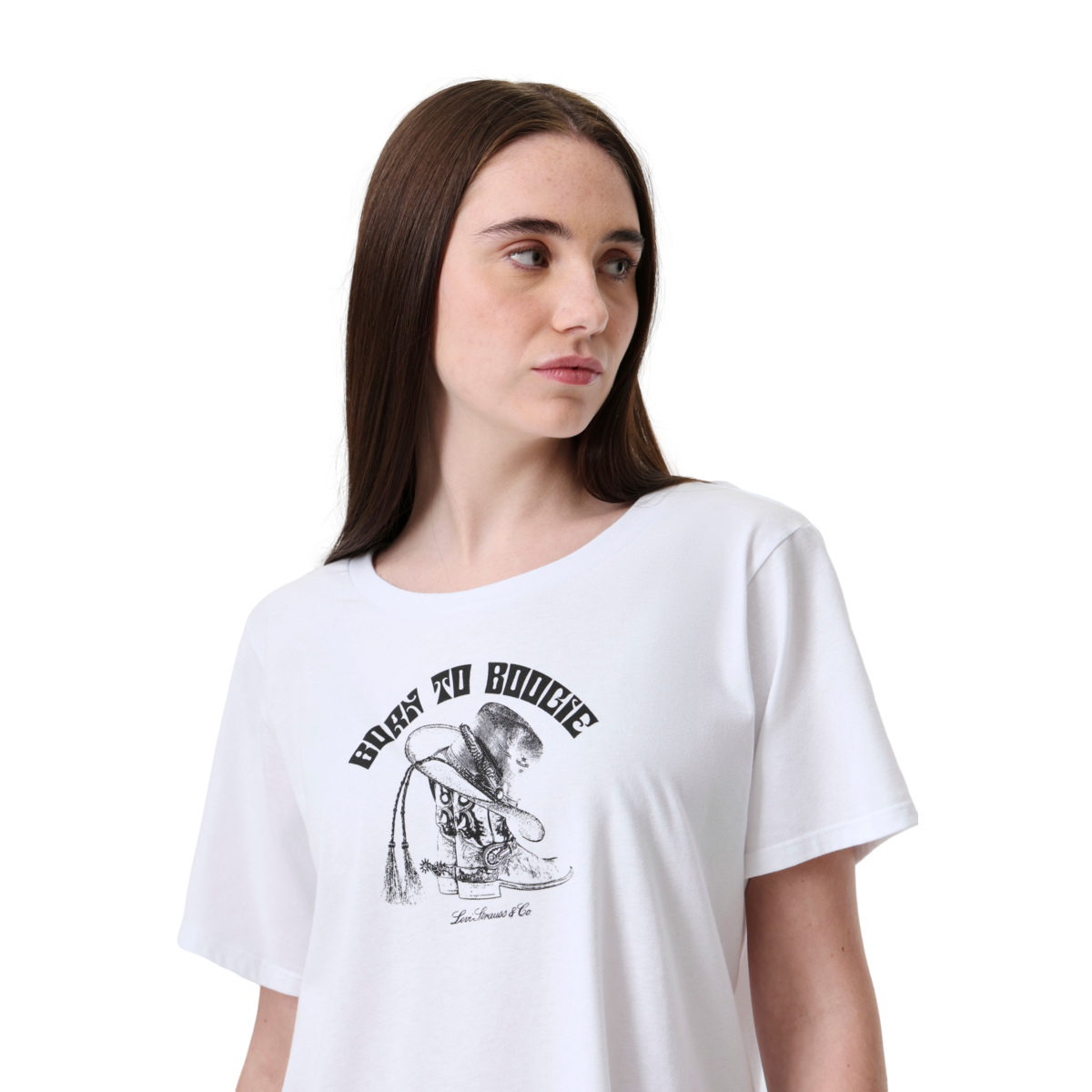 Levi&rsquo;s&reg; Playera Perfect Logo Para Mujer Curvy image number null