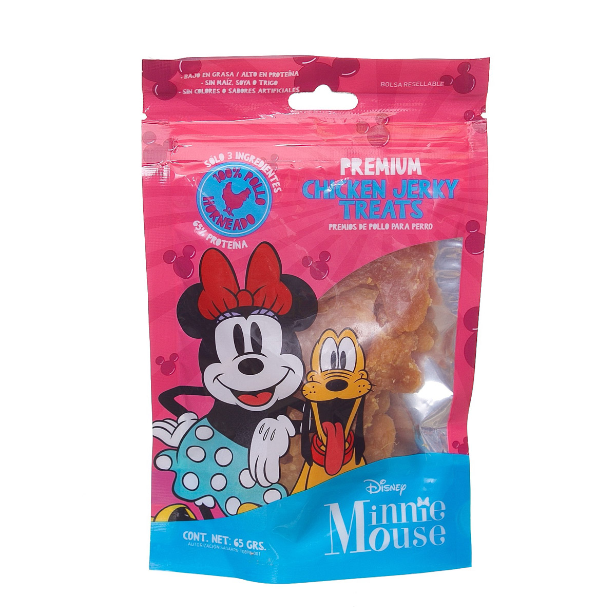Jerky De Pollo Para Perro  Disney Minnie RUZ image number null