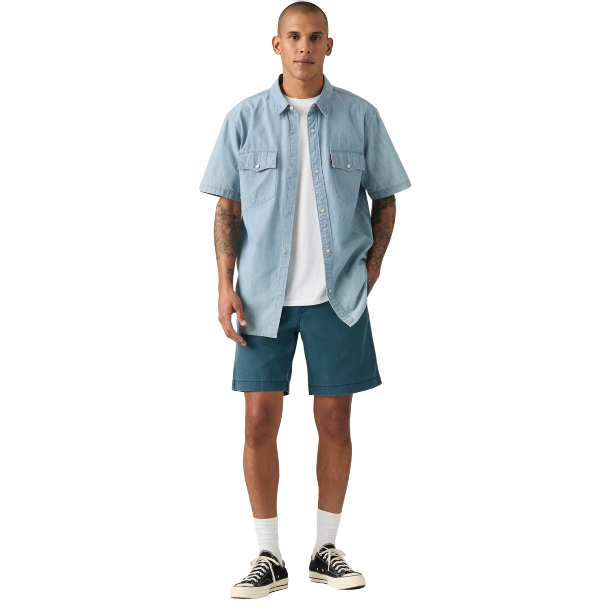 Levi&rsquo;s&reg; Short XX Chino Relaxed Fit Azul para Hombre image number null
