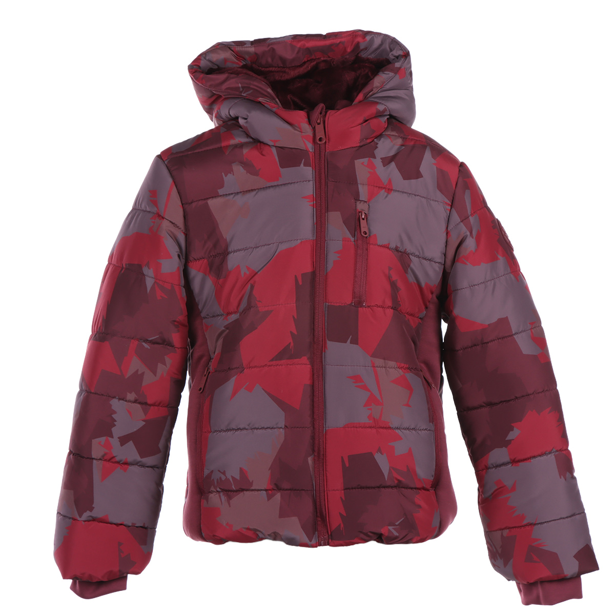 Chamarra Acolchada Camuflaje con Capucha Jeanious para Ni&ntilde;o image number null