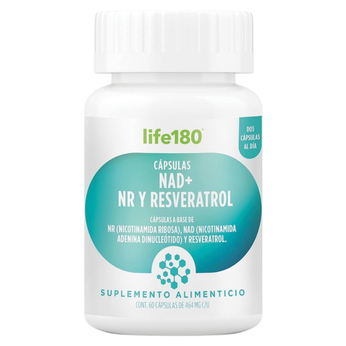 Nad+Nr Y Resveratrol De 60 Capsulas Life 180 image number null